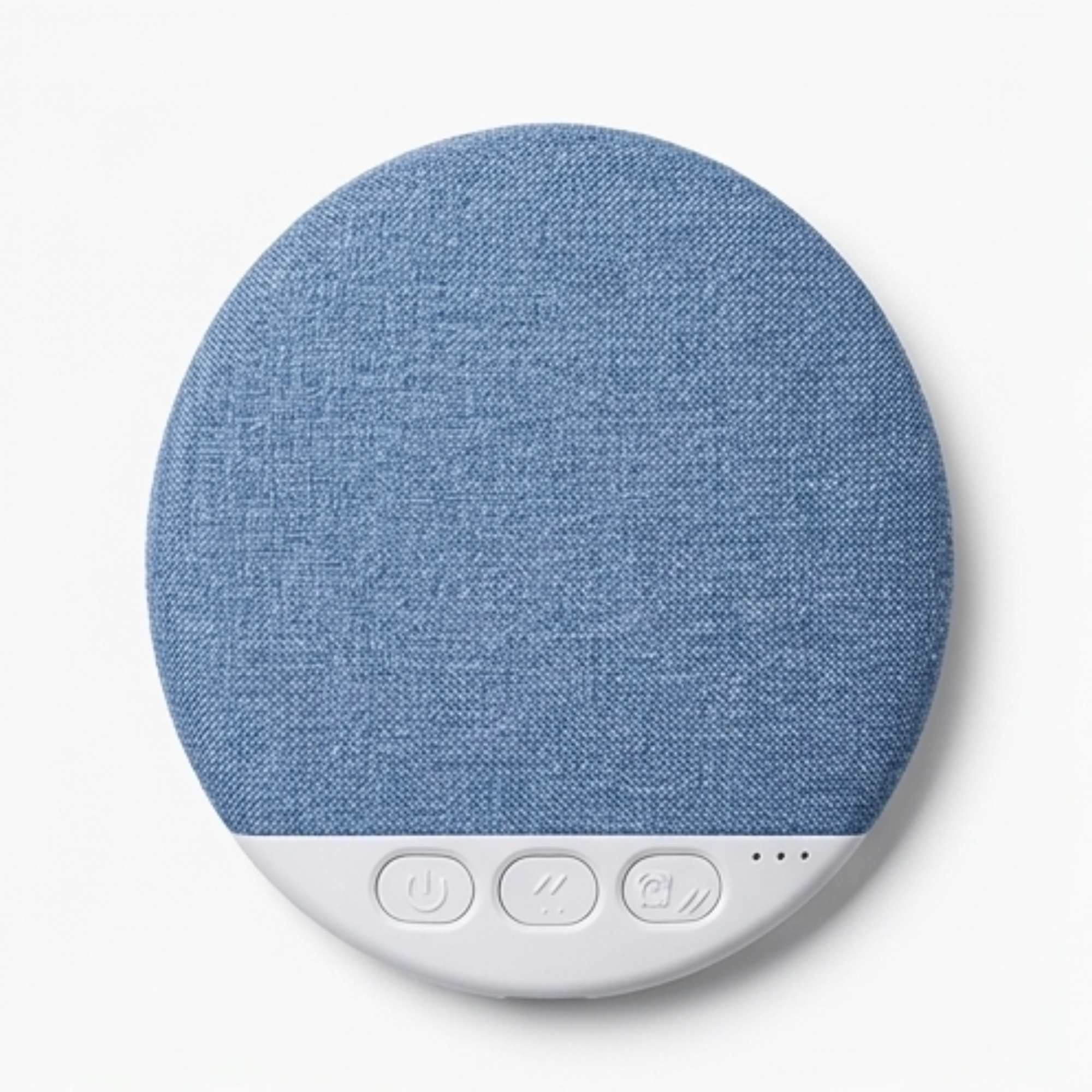 Dasonus pillow speaker resting under a pillow on a bed